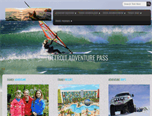 Tablet Screenshot of detroitadventurepass.org